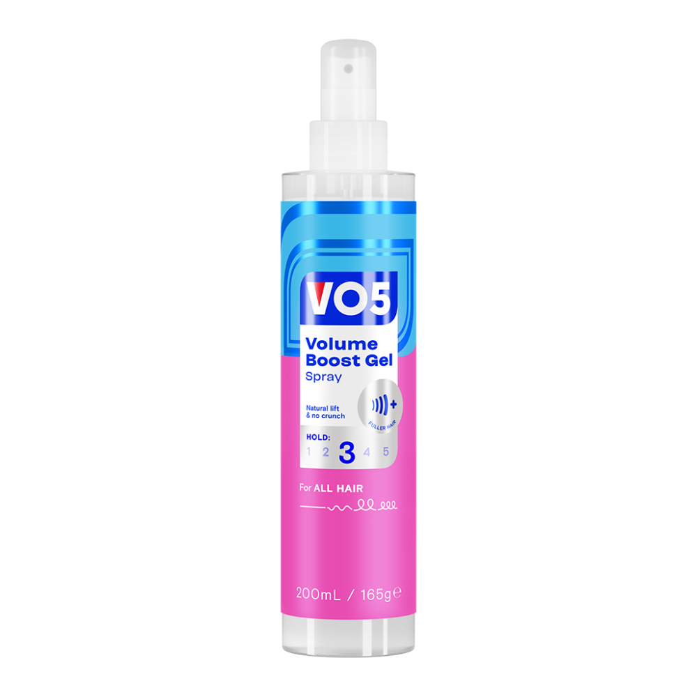 Volume Boost Hair Gel Hair Spray 200ml | VO5 – VO5 UK